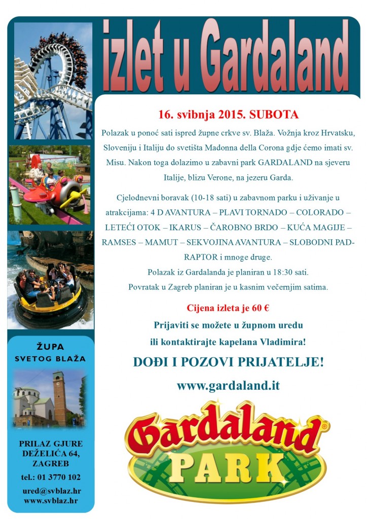 Gardaland- 2015. foto