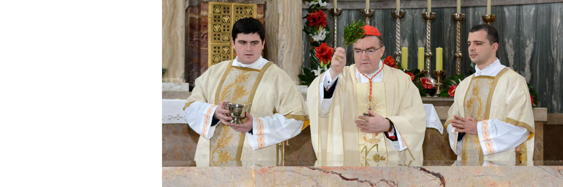 Posveta oltara u župi sv. Blaža 1. veljače 2015.